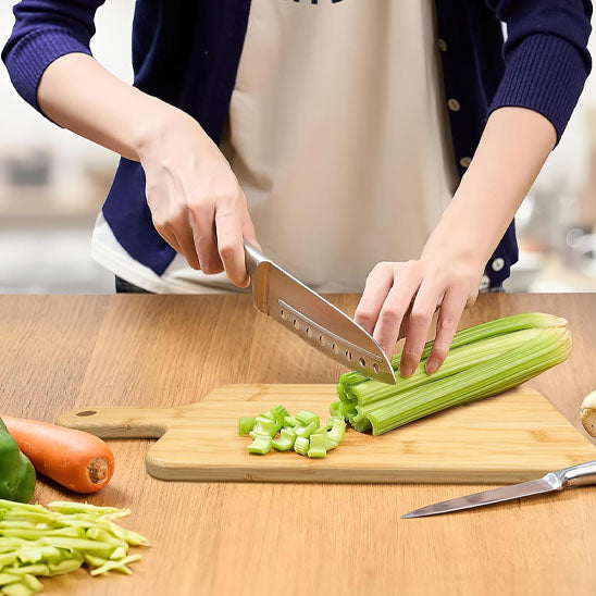 Planche decouper bois legumes