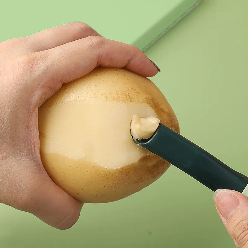 econome vert fait trou pomme de terre