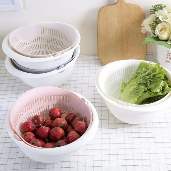passoire blanc salades fruits