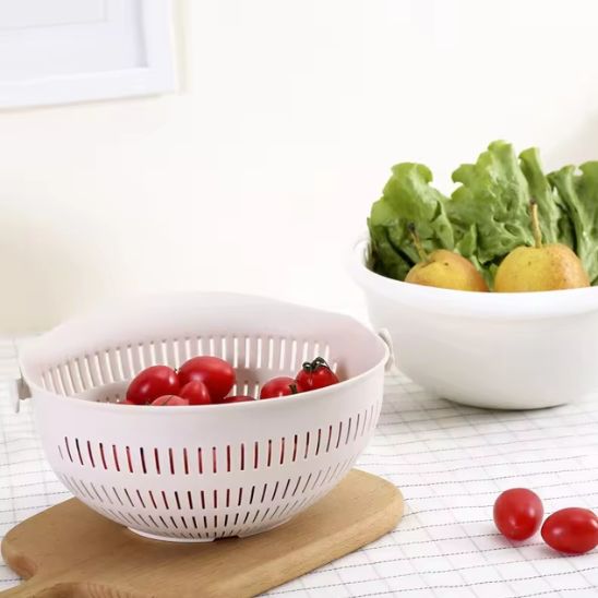 passoire blanc salades tomates