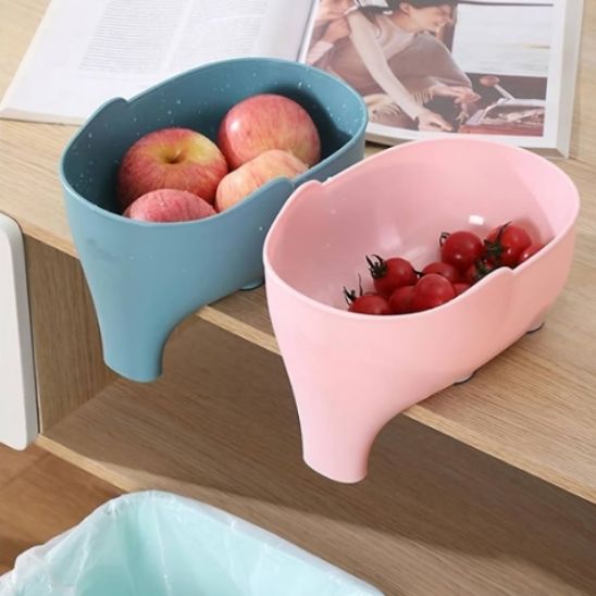passoire bleu gris pommes tomates