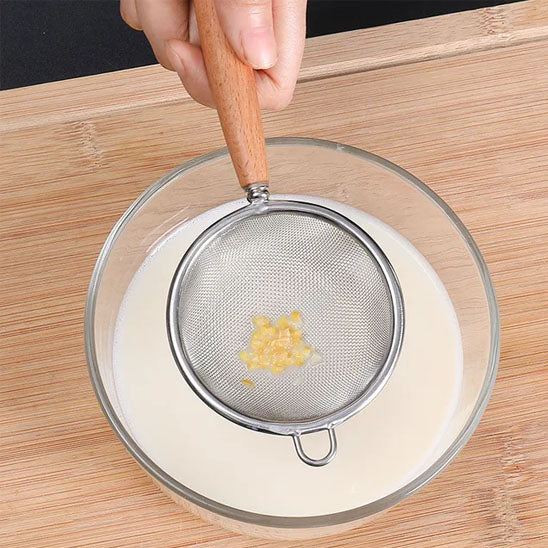 passoire inox filtre lait