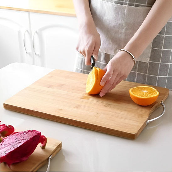 planche a decouper decoupe orange